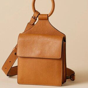 Sundance Carousel Sling Bag Leather Saddle Color